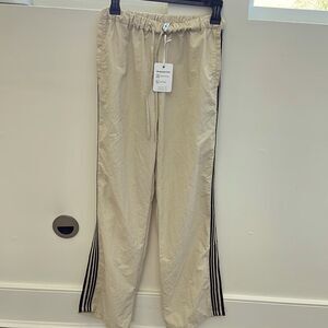 New Love Tree Windbreaker Pants Lightweight Track Style drawstring Athleisure